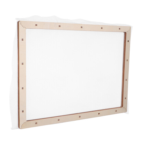 2Pièces Cadre En Bois Pour Fabrication DIY Coloré 2