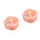 2Pièces Bébé Avec Suction Ciseaux Alimentation Orange 7