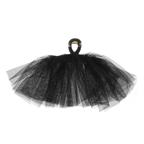 3Pièces Accessoires Voile Noir Pour Coiffure Stylée 2