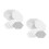 200Pièces Modèles Hexagones Papier Pour Couture Patchwork 6
