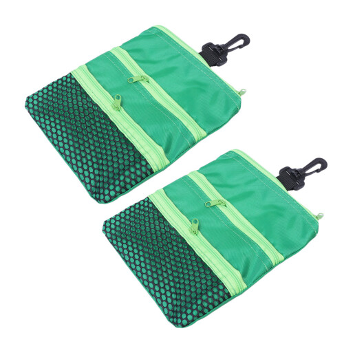 4Pièces Multiusage Tee Bag Vert Pour Stockage 1