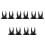 10Pièces Support Scanner Portable Noir Polyvalent Base Antibasculement 8