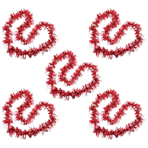 10Pièces Tressées Rouge PVC Décorations De Noël Pour
