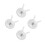 4Pièces Rack Boules Stockage Facile Tennis Baseball 6