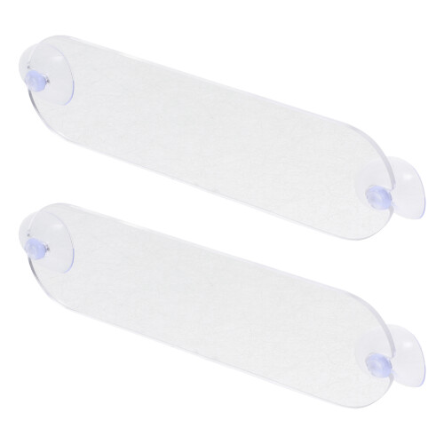 6Pièces Porte-Cartes Transparent Ventouse Pour 1