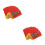 40Pièces Amulettes PVC Multicolores Protection Chance 2025 4