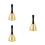 3Pièces Cloche Main Acier Usage Polyvalent Décoration Intérieur 10