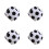 4St Kawaii Polyester Zitzak Met Voetbalprint Voor Speelgoedopslag 4