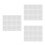 36Pièces Tapis De Copie Transparent PVC Pour Projets DIY Stylo 3D 6
