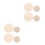 8St Beige Borduurframe En Crochet Basis Voor Diverse DIY 6