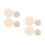 8St Beige Borduurframe En Crochet Basis Voor Diverse DIY 7