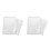 2Ensembles Porte-Badges Transparent En PP Résistant Pour Collection 8