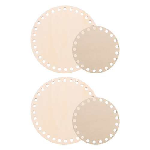 8St Beige Borduurframe En Crochet Basis Voor Diverse DIY