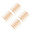 20Pièces Élégantes Appliques Bois Beige Sculpté Pour Décoration 5