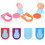 30Pièces Colorations Temporaires Texture Fine Variées 1