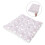 2Pièces Lit Chat Épais Tissu Clair Confortable 8