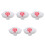 5Pièces Nez De En Latex Pour Cosplay 4