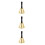 3Pièces Cloche Main Acier Usage Polyvalent Décoration Intérieur 8
