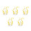5Ensembles Bases Plastique Stables Pour Figurines D'action Et Poupées 9