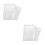 2Ensembles Porte-Badges Transparent En PP Résistant Pour Collection 4