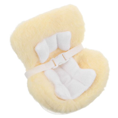 3Pièces Siège Peluche Clair Pour Décor Sécurisé