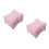 2Pièces Coussin Confortables Main Et Pied Rose 7