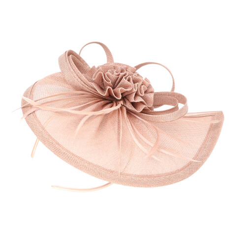 2Pièces Chapeaux Tops Hat Roses Style Rétro Pour Cocktail Et
