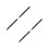 4Pièces Stylos Métal Pointe Fine Remplaçable Écrit 3