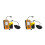 2Pièces Fish Finder Électronique Usage Pêche Durable Plastique 9
