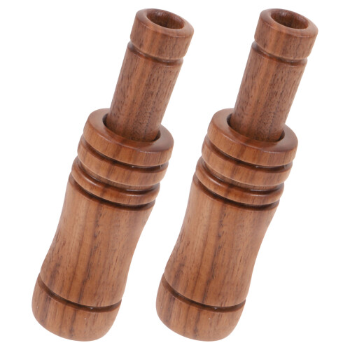 8Pièces Sifflet Bois Portable - Appel Oie Canard Son Réaliste Chasse 2