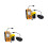 2Pièces Fish Finder Électronique Usage Pêche Durable Plastique 5