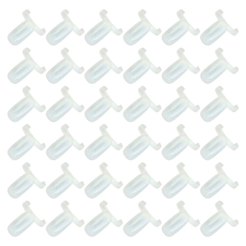 1500Pièces Porte-Échantillons Vernis Beige ABS Pour Création Nail Art