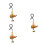 3Pièces Suspensions Auto Bois Design Gourde Pour Intérieur 5