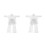 6Ensembles Imperméables Ponchos Plastique Transparente Usage Extérieur 7