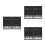 3Pièces Cahiers Portables Papier Noir Pour Guitare Et Piano 9