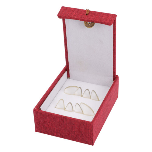 2Ensembles Couvre-Ongles Guzheng Nylon Coloré Accessoires Pour 1