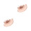 2Pièces Chapeaux Tops Hat Roses Style Rétro Pour Cocktail Et 4