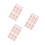 18Pièces Tubes Gloss À Mini Rose Plastique Rechargeables DIY 8
