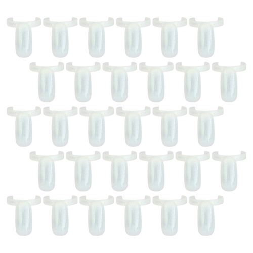 1500Pièces Porte-Échantillons Vernis Beige ABS Pour Création Nail Art 1