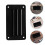 4Pièces Grille Aération Noire Nylon Pour Bateau Rv Voyage Confortable 11