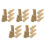 20Pièces En Bambou Beige Faciles Pour Débutants Enfants 4