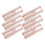 18Pièces Tubes Gloss À Mini Rose Plastique Rechargeables DIY 1