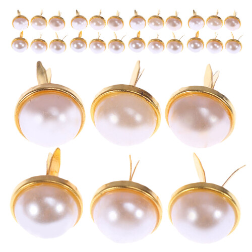 480Pièces Mini Brads Métal Double Pieds Décorations Élégantes DIY 1