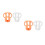 4Pièces Coques Silicone Anti-Casse Compatible 7