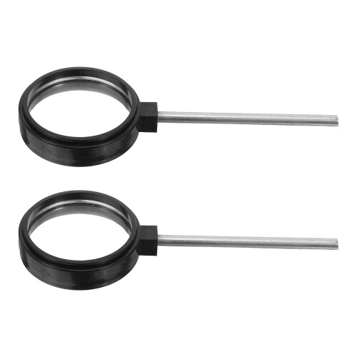 4Pièces Lentilles Double Concave Optiques Verre Multicolores