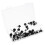 200Pièces Punaises Métal Noires Pour Fixation Décorations Tableaux 2
