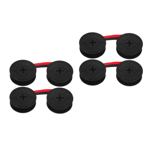 4Pièces Rubans Noir Pour Machine À Écrire Vintage, Plastique 2