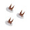 3Pièces Chapeaux Cosplay Cerf Biche Tissu Accessoires 5