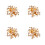 480Pièces Mini Brads Métal Double Pieds Décorations Élégantes DIY 6