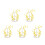 5Ensembles Bases Plastique Stables Pour Figurines D'action Et Poupées 3